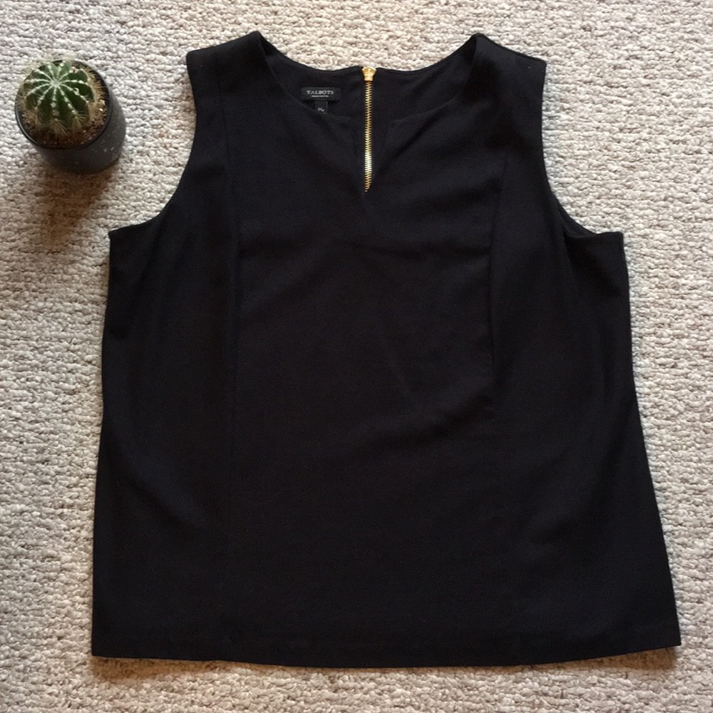 Talbots Black Top